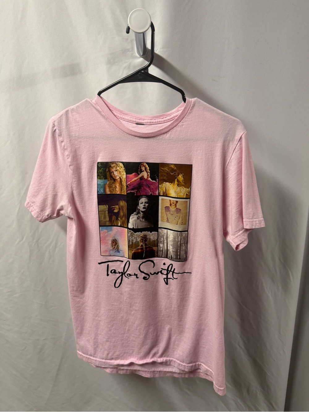 Taylor Swift Light Pink Collage Graphic Women’s Tee